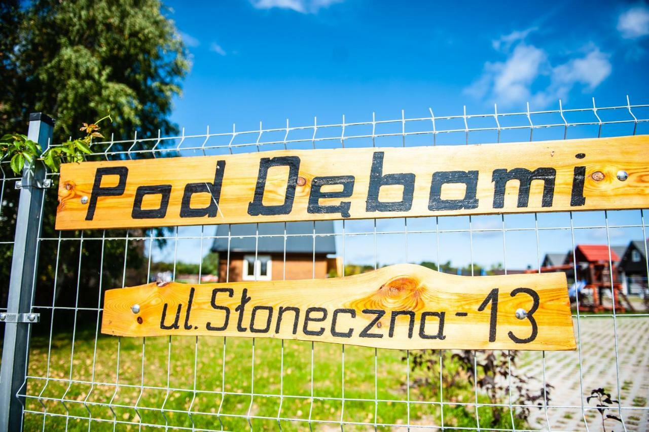 Pod Debami Wicie- Domki Drewniane Nad Morzem Wicie  Eksteriør billede